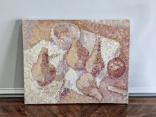 Estate Sale Collection Texas Artist Acrylic Painting on Canvas 18" x 24" Signed