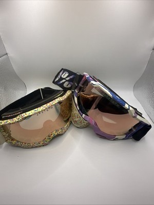 100% ARMEGA LIMITED EDITION JETTSON DONUT GOGGLES JETT LAWRENCE FREE BELRAY LUBE