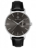 Gant G105002 Park Hill Iii Herrenuhr Mit Braunem Lederband WeißEm Zifferblatt 42