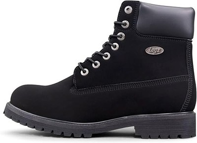 Lugz Convoy 6 Inch Round Toe Lace up Boots - 10.5 Black