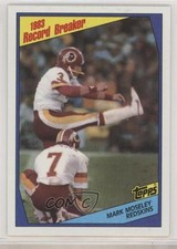 1984 Topps Record Breaker Mark Moseley #4 0b3