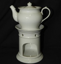 Porcelaine début vers 1900 - Tisanière ancienne (blanche)