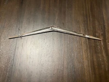 1957 Chevy Chrome Hood Vee 210 V8 Sedan Hardtop Wagon Nomad Convertible