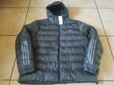 adidas Itavic 3 Stripe 2.0 Hooded Puffer Jacket Retail Dz1412 Men's Size M  for sale online | eBay