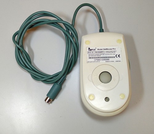 Genius NetMouse Pro Vintage Mouse PS/2 BALL 4 BUTTON - Bild 3 von 3