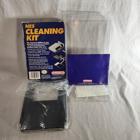 Nintendo NES Cleaning Kit COMPLETE in BOX w/protector