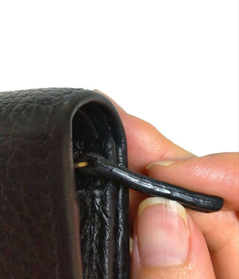 GUCCI GG Marmont Butterfly 499361 Bifold Wallet Black Papillon 