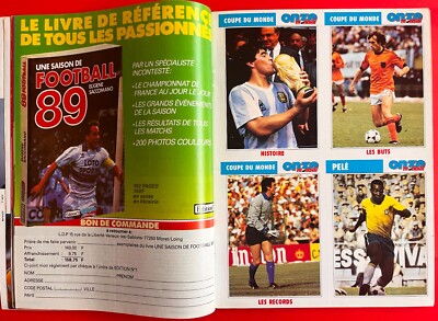 Onze Mondial N°11 Spécial Mondial 1990 – Poster équipes + Fiches Pelé Maradona – Complet