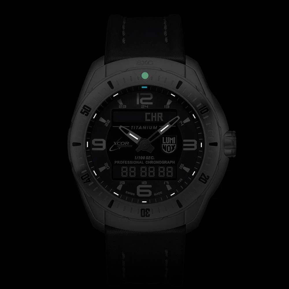 Luminox XCOR Space Expedition Titanium Black Dial Quartz Watch XX