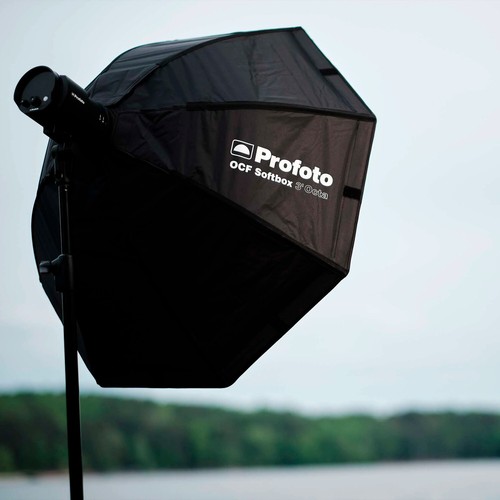 Profoto 3 Feet Octa Heat Resistant White Softbox with Softgrid Octa Bundle - Picture 6 of 7