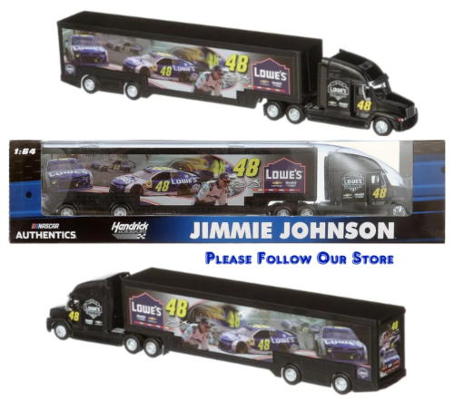 Jimmie Johnson #48 Diecast Truck Hauler 2019 Wave 2 Last Ride Hauler 1:64 - Picture 1 of 9