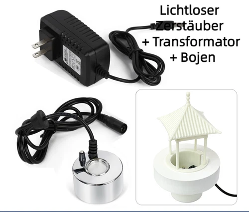 Ultraschallzerstäuber Aquarium Wigwam Bonsai Spray Luftbefeuchter -Aquascape - Bild 4 von 27