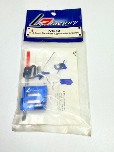 K Factory K1340 MTX-3 Aluminum Radio Plate Supports with Belt Tensioner - 第 1/1 張圖片