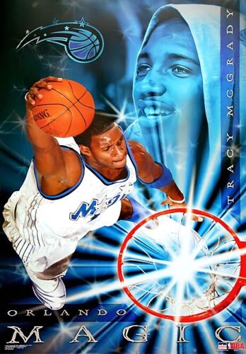 -Sealed- 2003 -TRACY MCGRADY- STARLINE 3053 Orlando Magic NBA Basketball Poster
