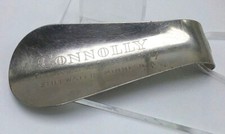 Vintage CONNOLLY Kangaroo and Kid Shoes Metal Shoe Horn Stillwater Minnesota