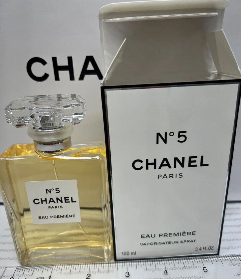 CHANEL ' N°5 EAU PREMIÈRE' EDP 3.4oz/100ml Spray Bottle 100% Authentic NEW PIC. - Image 2 of 4