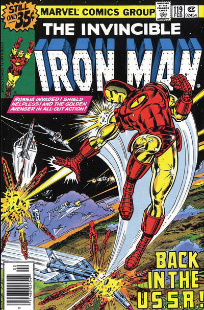 IRON MAN #119 F, Bob Layton art, Marvel Comics 1979 Stock