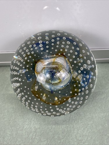Caithness Reflections 1992 Collectors Club Paperweight Scotland Vintage - Picture 5 of 8