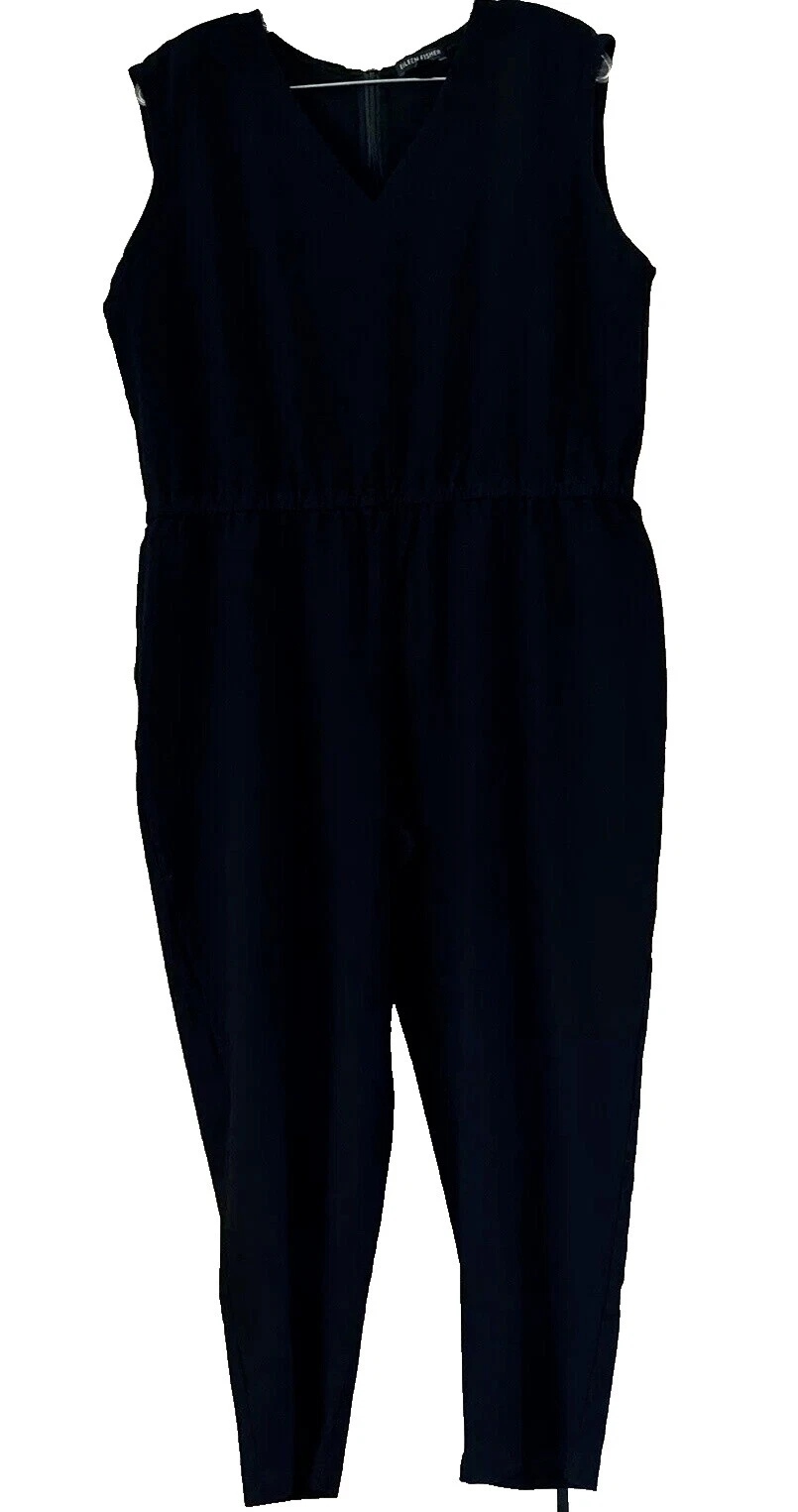 Eileen Fisher Black Jumpsuits & Rompers for Women