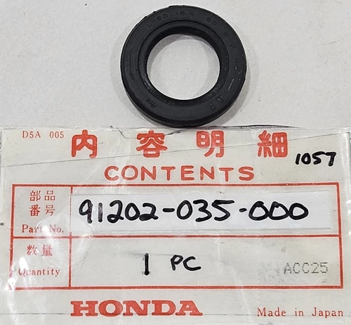 1 NOS Genuine Honda CL70 CRF50 CT70 S65 Oil Seal 18.9x30x5 OEM 91202-035-000