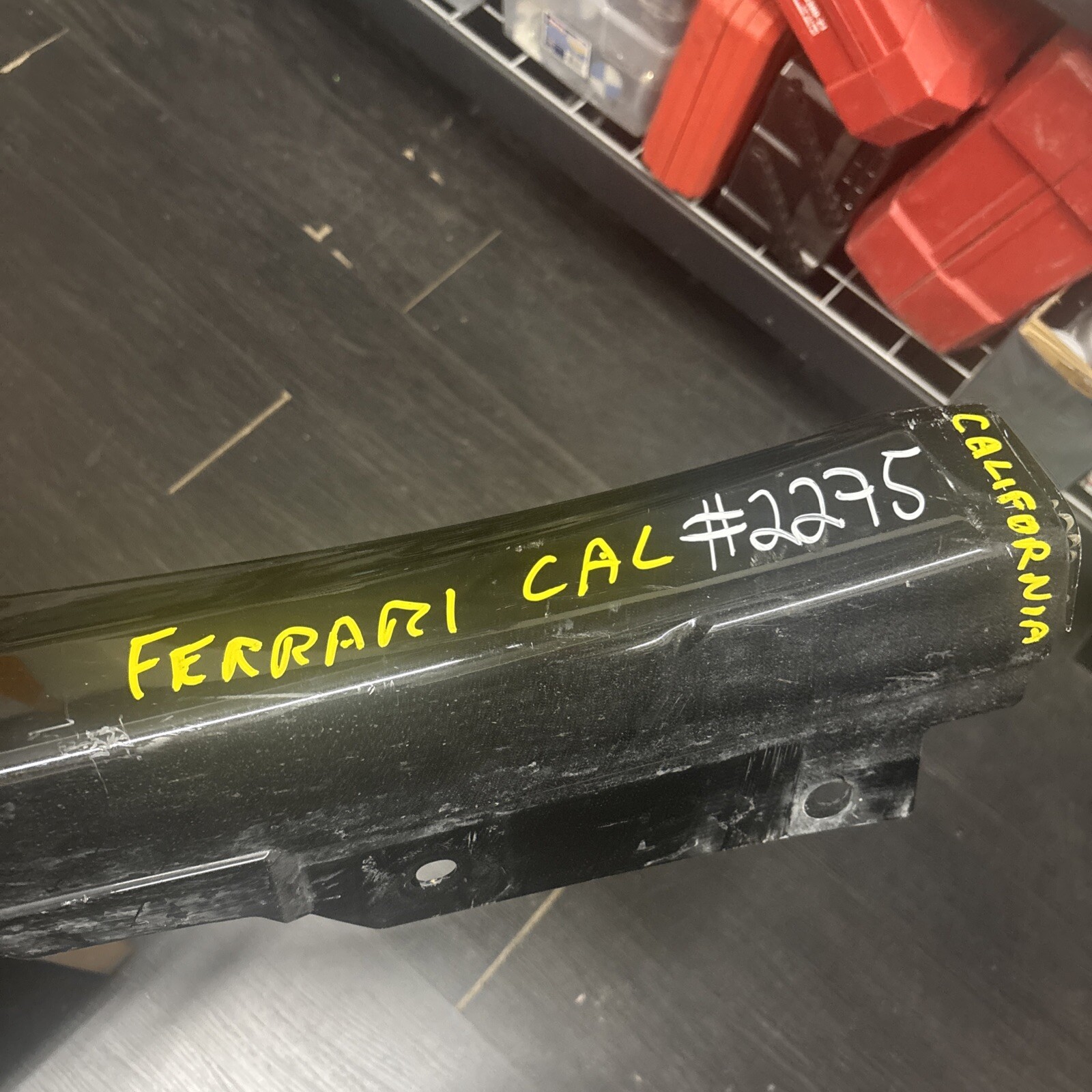 08-14 FERRARI CALIFORNIA RIGHT RH PASSENGER SIDE SKIRT ROCKER MOLD #2275