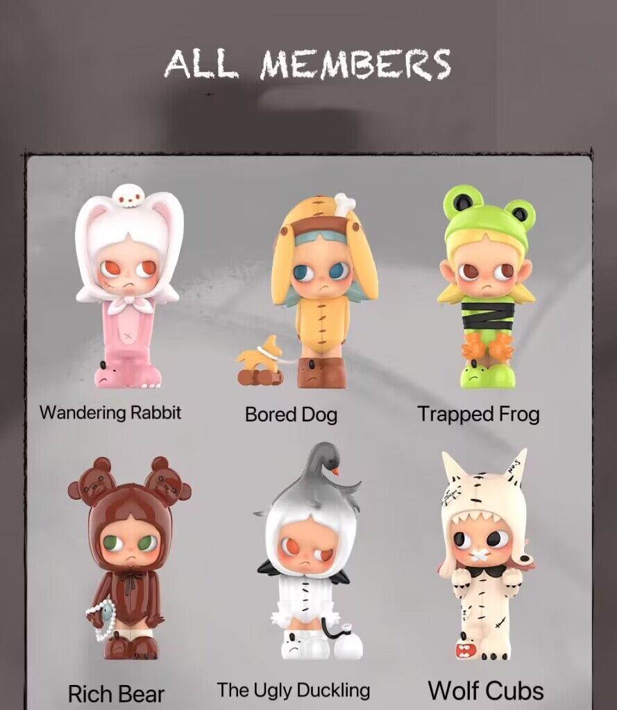 POP MART Zsiga We're So Cute Series Blind Box Confirmed MINI POP MART Zsiga We're So Cute Series Blind Box Confirmed MINI