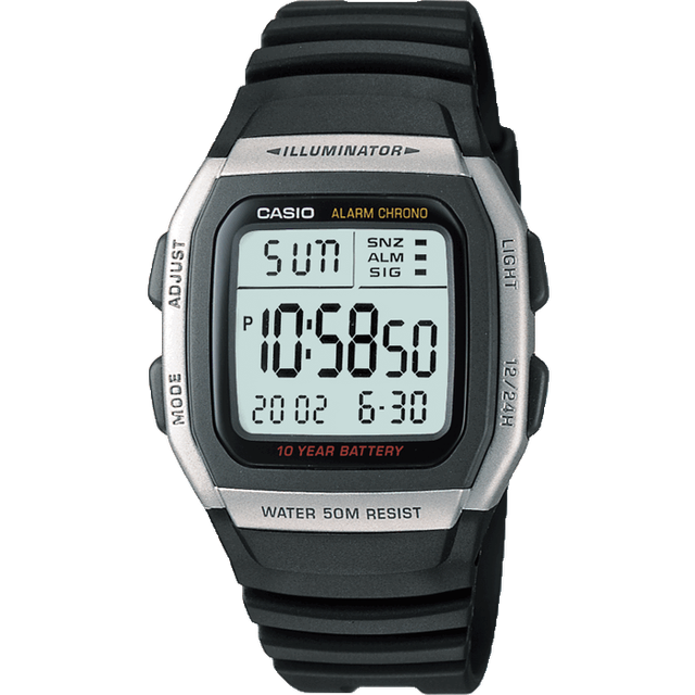 casio beside water resist 50m