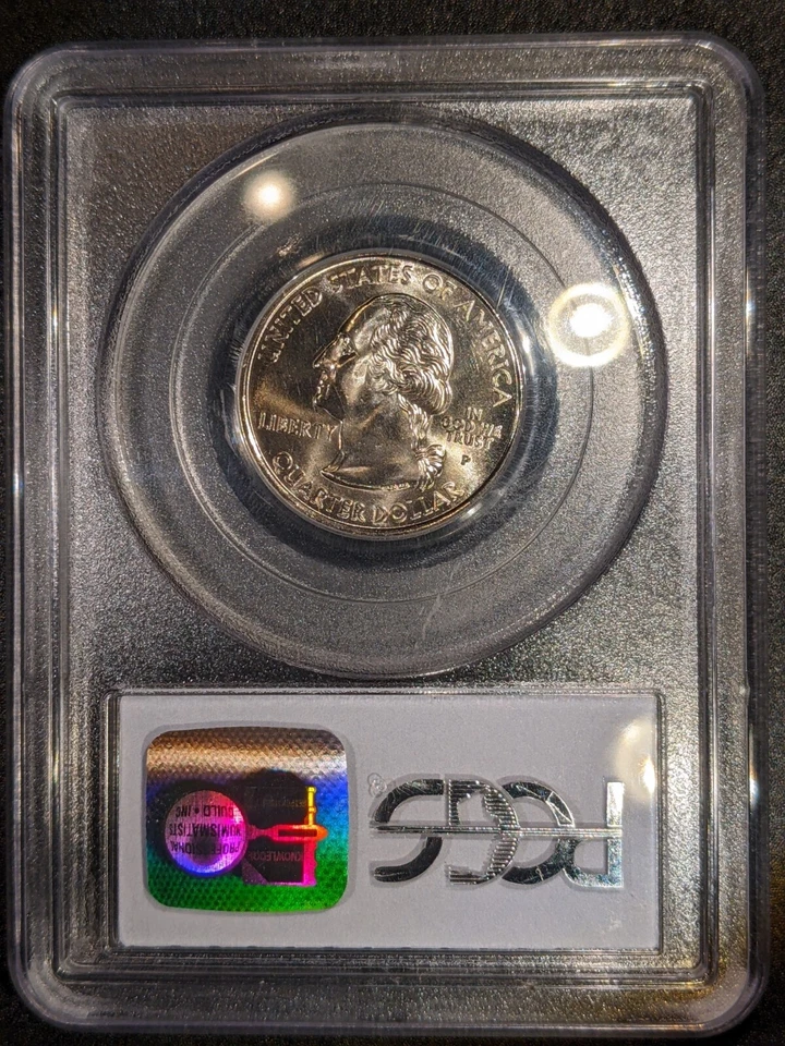 2000-p PCGS MS-68 Virginia Washington State Quarter Tougher Date Super Nice Coin - Image 2 of 2
