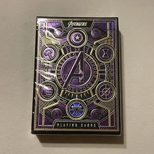 Marvel’s  AVENGERS “Infinity Saga” - Purple Edition - Playing Cards by Theory 11