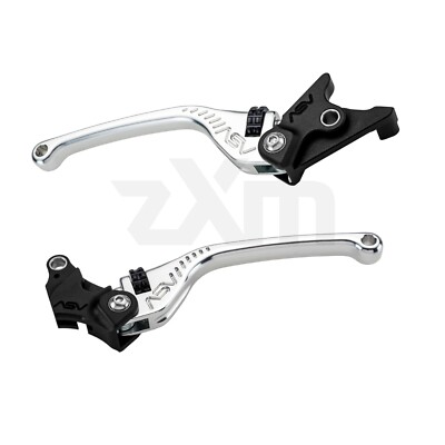 2013-2016 Kawasaki Z-800/E Ver ASV Inventions F3 Brake & Clutch Levers Silver