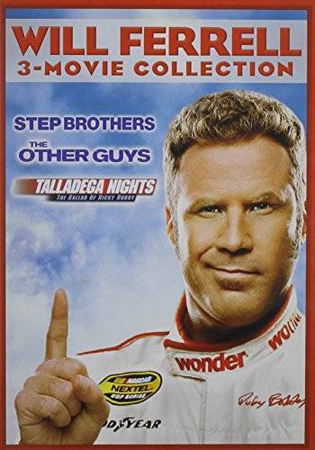 Will Ferrell 3-Movie Collection: The Other Guys / Step Brothers / Ta - VERY GOOD