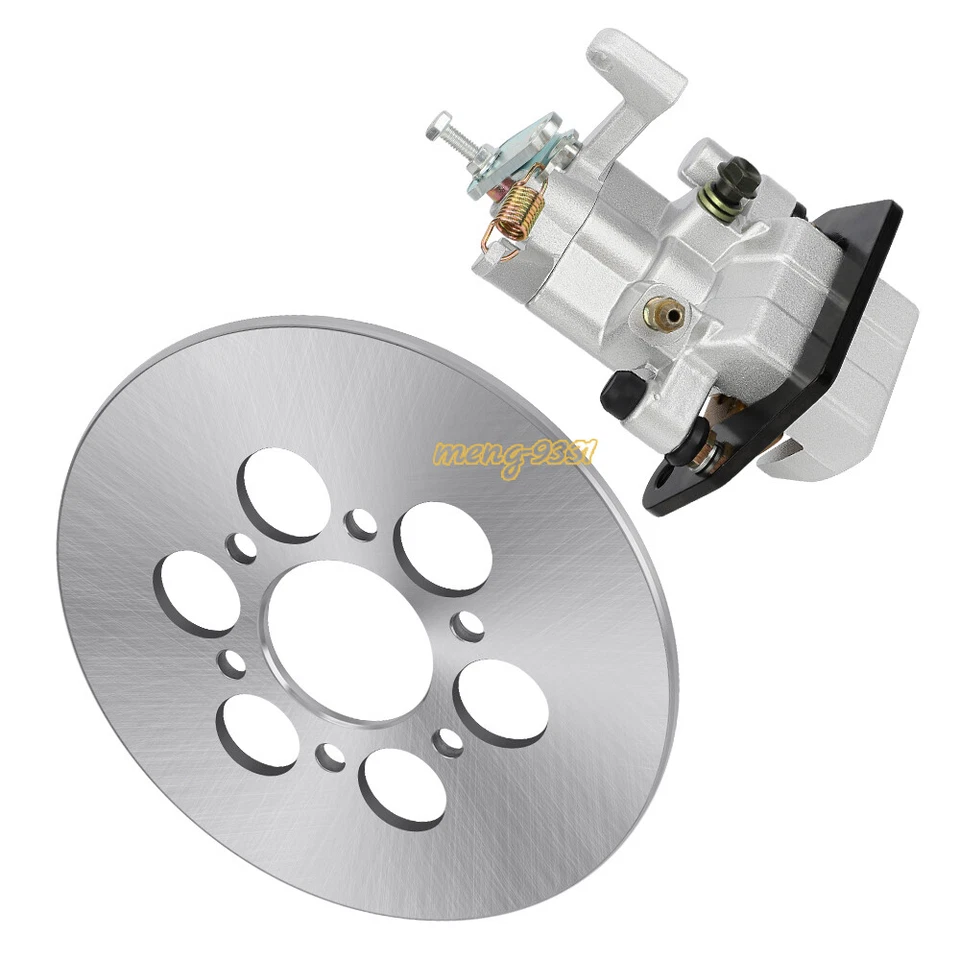 Pinza de freno trasera con pastillas y rotor de disco para Yamaha Rhino 660 YXR660 4x4 2004-2007 Foto 4 de 4