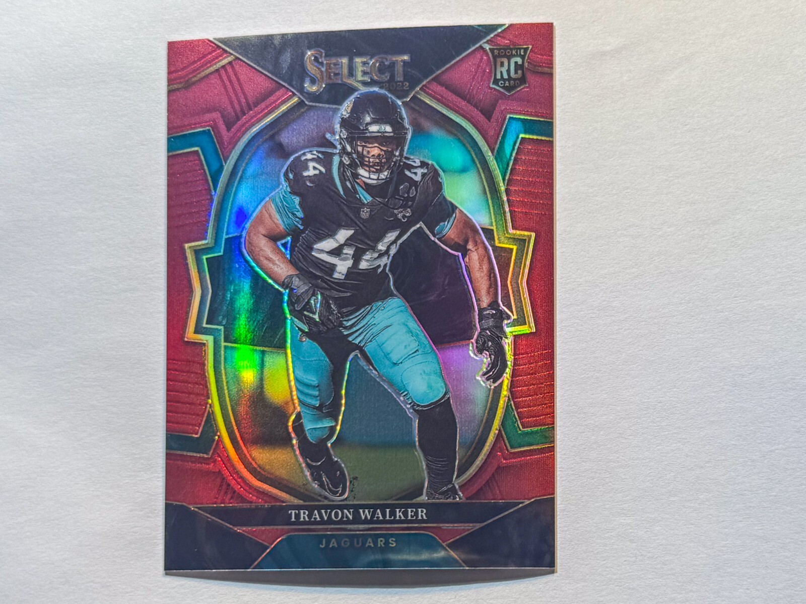 Travon Walker Panini Select #42 Red