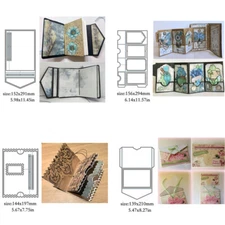 DIY Metal Cutting Dies for Journal Card Making Embossing Scrapbook Paper Craft