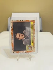 1991 Topps Desert Storm President George Bush #177 Series 3 US President Card