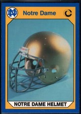NOTRE DAME HELMET 1990 COLLEGIATE COLLECTION NOTRE DAME #11 ID:31663