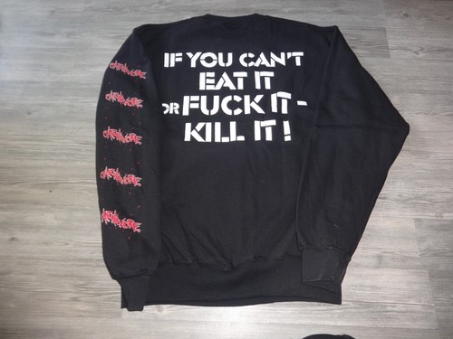 Carnivore Sweatshirt Thrash Metal Angel Of Death Peter Steele D.R.I ** - Imagen 5 de 5