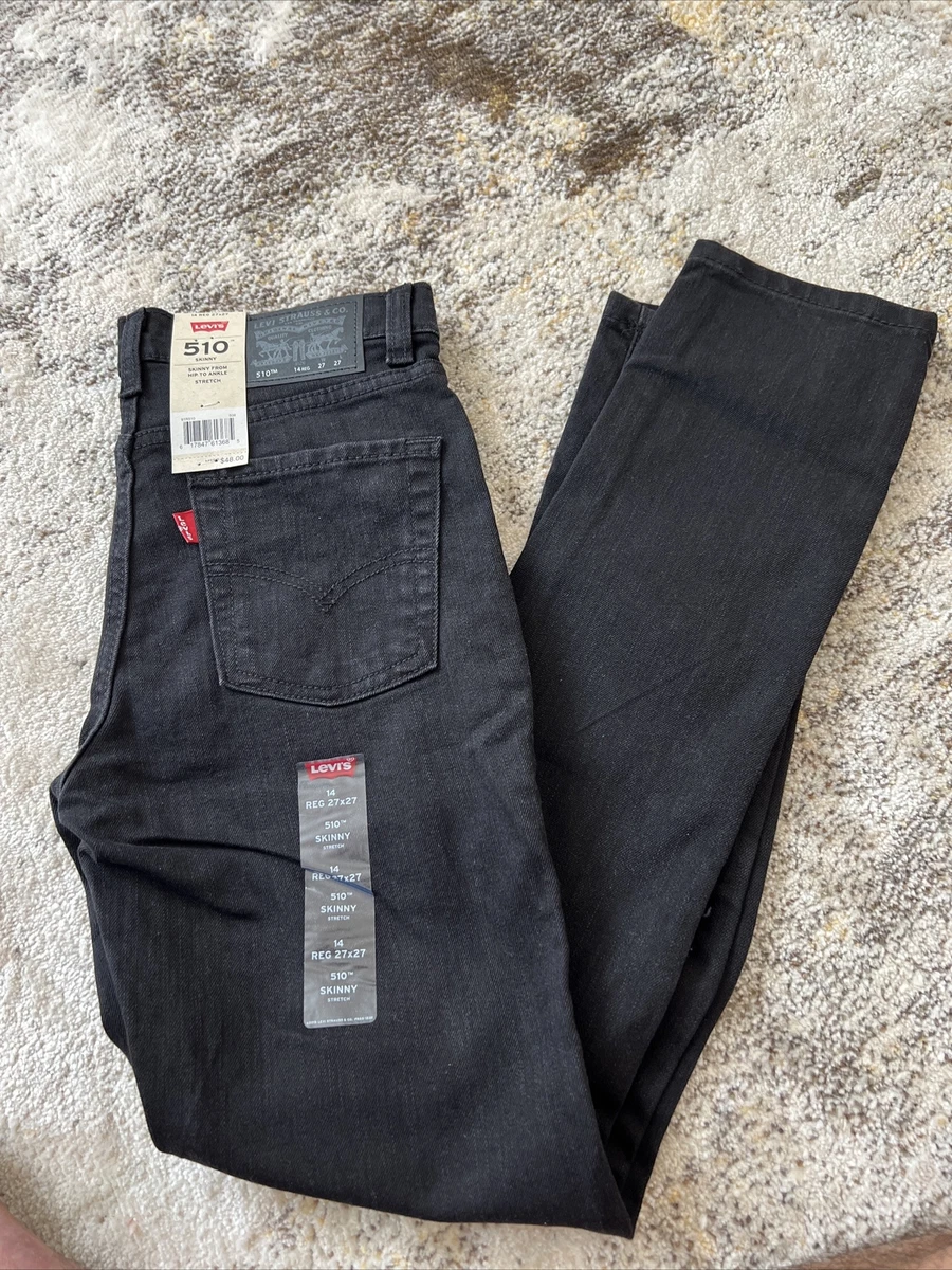Levi's 510 skinny black 2025