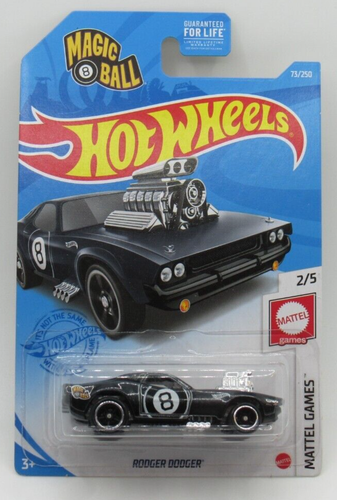 Hot Wheels 2021 Super Treasure Hunt Rodger Dodger Challenger Magic 8 Ball Games
