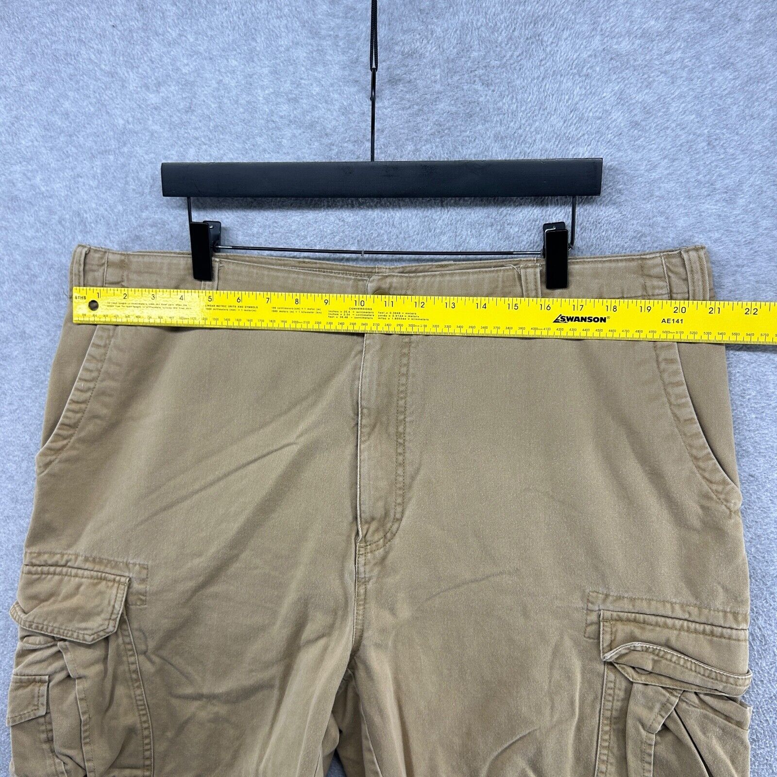 Nautica Cargo Shorts Mens Size 42 Relaxed Fit Bei… - image 6