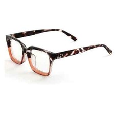 Non Prescription Clear Lens Glasses Thick Square Frame Eyeglasses Tortoise