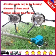 Steel Wire Wheel Trimmer Head Blades Lawn Mower Grass Weed Cutter Universal USA
