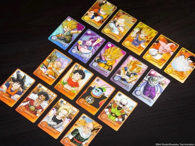 Dragon Ball Z X McDonald's Taiwan Trading Card Full Set 18 Dragon Ball Z X McDonald's Taiwan Trading Card Full Set 18