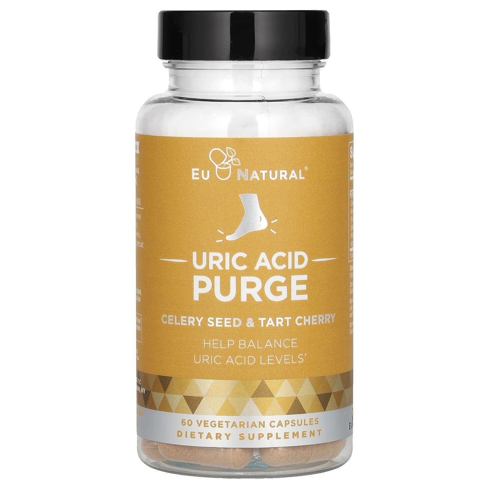 Uric Acid Purge, Celery Seed & Tart Cherry, 60 Vegetarian Capsules