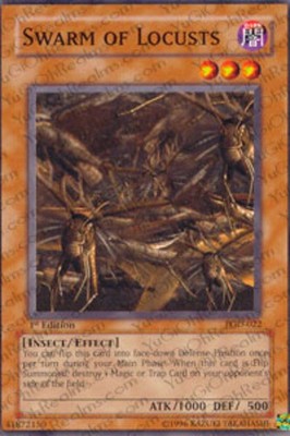 Swarm of Locusts - PGD-022 - Common - Unlimited Edition Near Mint Pharaonic Guar