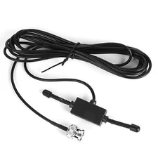 Glass Mount 4" Mobile Full Band Scanner BNC Antenna for Motorola Uniden Radio