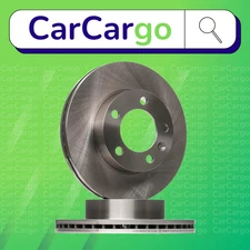 Front Brake Discs x2 FOR Renault Master 2.3 dCi 165 FWD 2014- Vented 302mm