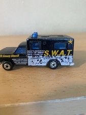Matchbox 1977 Ambulance MB County Sheriff SWAT - Excellent Condition