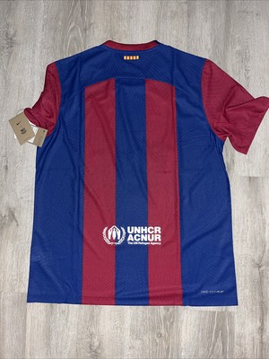 Nike FC Barcelona 23/24 Authentic Match VaporKnit Jersey Size XL
