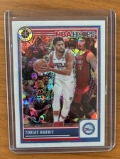 Tobias Harris /25 White Ice Prizm 2023-24 Panini NBA Hoops Premium Stock #212